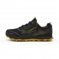 Altra Lone Peak All-Wthr Low Trail Running Shoes Black/Yellow Men