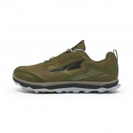 Altra Lone Peak All-Wthr Low Trail Running Shoes Dusty Olive Men