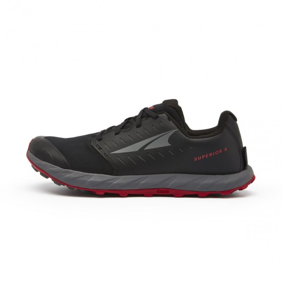 Altra Superior 5 Trail Running Shoes Black/Red Men