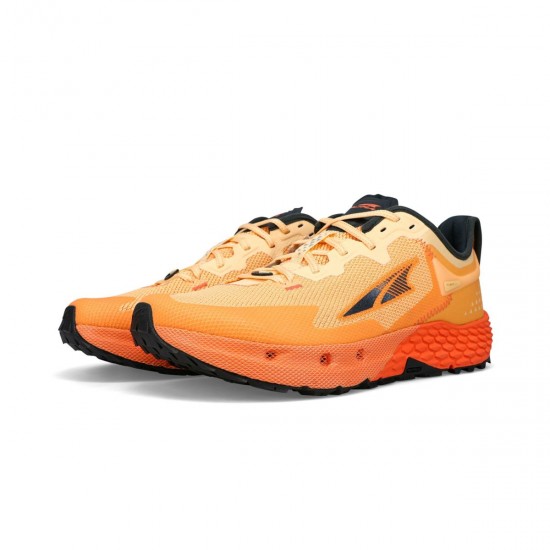 Altra Timp 4 Trail Shoes Orange/Black Men