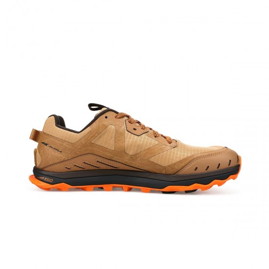 Altra Lone Peak 6 Trail Running Shoes Brown Men