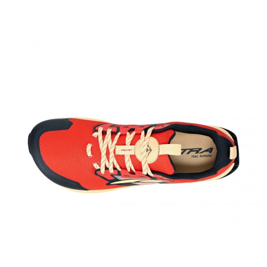 Altra Lone Peak 7 Trail Running Shoes Red/Orange Men