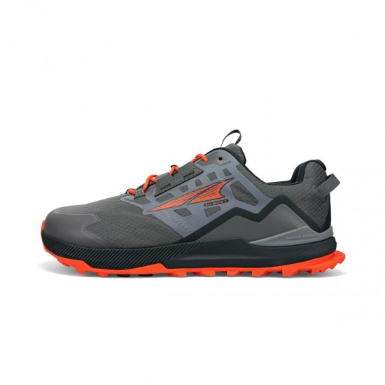 Altra Lone Peak All-Wthr Low 2 Gray/Orange Men