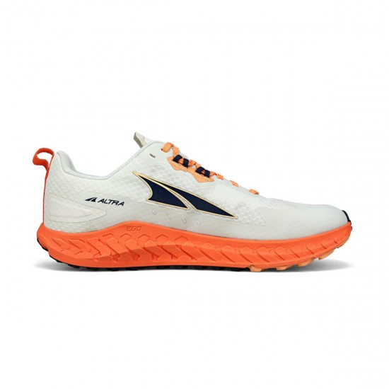 Altra Outroad Road to Trail Running Shoes White/Orange Men