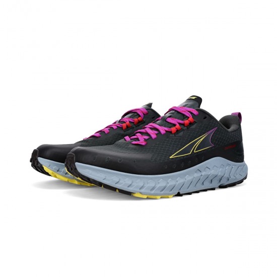 Altra Outroad Road to Trail Running Shoes Dark Gray/Blue Women