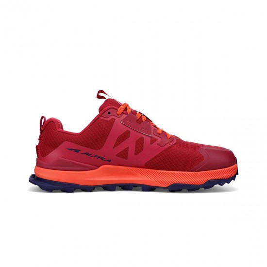 Altra Lone Peak 7 Trail Running Shoes Dark Red Women