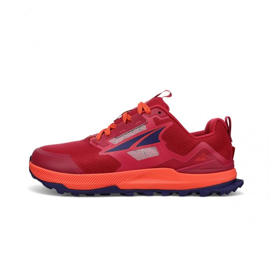 Altra Lone Peak 7 Trail Running Shoes Dark Red Women