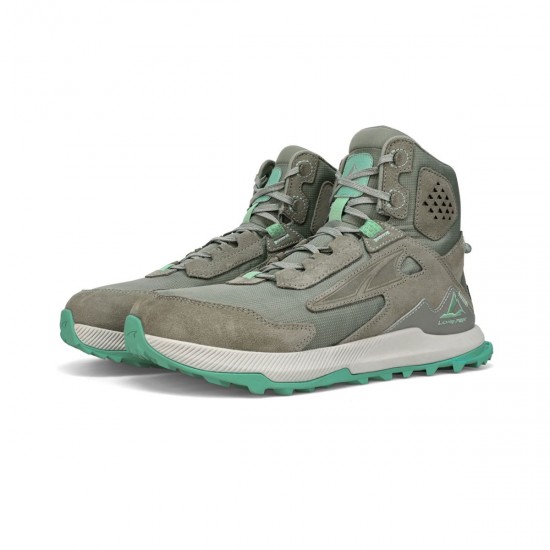 Altra Lone Peak Hiker 2 Gray/Green Women