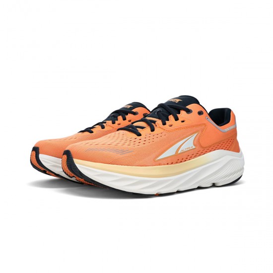 Altra Via Olympus Road Running Shoes Black/Orange Men